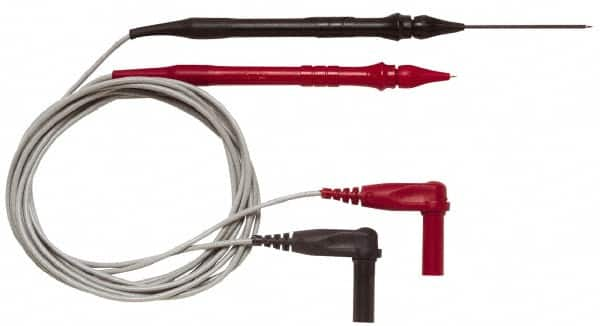 Pomona - Black/Red Electrical Test Equipment Probe Set - Use with Digital Multimeters - Benchmark Tooling