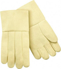 Steiner - Size Universal Wool Lined Aramid Fiberglass Blend Heat Resistant Glove - 14" OAL, Gauntlet Cuff - Benchmark Tooling