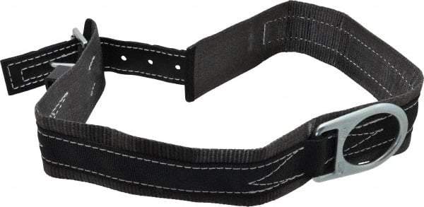 Miller - Size M, 35 to 43 Inch Waist, 3 Inch Wide, Single D Ring Style Body Belt - Nylon Webbing, Include Comfort Pad, Tongue Buckle Connection - Benchmark Tooling