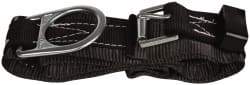 Miller - Size XL, 42 to 50 Inch Waist, 3 Inch Wide, Single D Ring Style Body Belt - Nylon Webbing, Include Comfort Pad, Tongue Buckle Connection - Benchmark Tooling