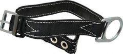 Miller - Size S, 31 to 39 Inch Waist, 1-3/4 Inch Wide, Single D Ring Style Body Belt - Nylon Webbing, Tongue Buckle Connection - Benchmark Tooling