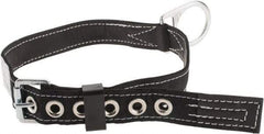 Miller - Size M, 35 to 43 Inch Waist, 1-3/4 Inch Wide, Single D Ring Style Body Belt - Nylon Webbing, Tongue Buckle Connection - Benchmark Tooling