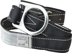 Miller - Size XL, 42 to 50 Inch Waist, 1-3/4 Inch Wide, Single D Ring Style Body Belt - Nylon Webbing, Tongue Buckle Connection - Benchmark Tooling