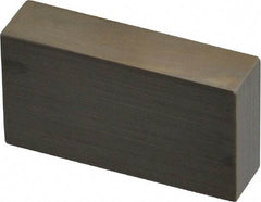 Mitutoyo - 0.75" Rectangular Steel Gage Block - Accuracy Grade 0, Includes Certificate of Inspection - Benchmark Tooling