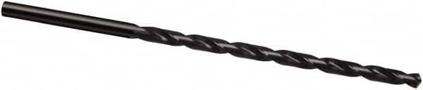 Extra Length Drill Bit: 0.248″ Dia, 118 °, High Speed Steel Oxide Finish, Spiral Flute, Straight-Cylindrical Shank, Series 235