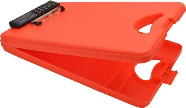 Saunders - 16 Inch Long x 10 Inch Wide x 2-5/8 Inch High, Clip Board - Orange - Benchmark Tooling