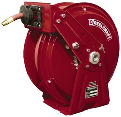 Reelcraft - 50' Spring Retractable Hose Reel - 300 psi, Hose Included - Benchmark Tooling