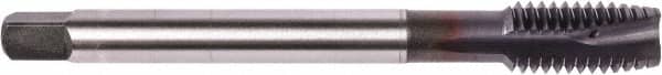 Union Butterfield - 1/2-13 UNC, 3 Flute, TiCN Finish, Powdered Metal Spiral Point Tap - Plug Chamfer, Right Hand Thread, 4.331" OAL, 0.984" Thread Length, 0.367" Shank Diam, 2B Class of Fit, Series 1674 - Exact Industrial Supply