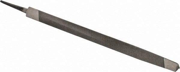 Value Collection - 10" Long, Taper American-Pattern File - Single Cut, 0.46" Overall Thickness, Handle - Benchmark Tooling