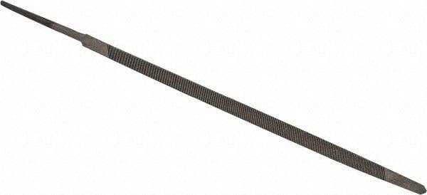 Value Collection - 6.44" Long, Taper American-Pattern File - Single Cut, 0.18" Overall Thickness, Tang - Benchmark Tooling