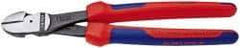 Knipex - 10" OAL, 0.181" Capacity, Diagonal Cutter - 1" Jaw Length x 11/16" Jaw Width, Round/Straight Head, Comfort Grip Handle - Benchmark Tooling