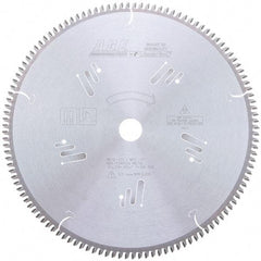 Amana Tool - 12" Diam, 1" Arbor Hole Diam, 120 Tooth Wet & Dry Cut Saw Blade - Carbide-Tipped, Clean Action, Standard Round Arbor - Benchmark Tooling