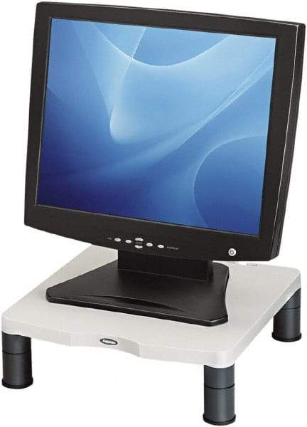 FELLOWES - Platinum & Graphite Monitor Riser - Use with 21" Monitors - Benchmark Tooling