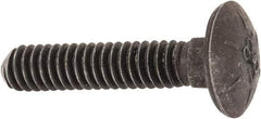 Value Collection - 1/4-20 UNC 1-1/4" Length Under Head, Standard Square Neck, Carriage Bolt - Grade 8 Alloy Steel, Uncoated - Benchmark Tooling