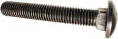 Value Collection - 5/16-18 UNC 1-1/2" Length Under Head, Standard Square Neck, Carriage Bolt - Grade 8 Alloy Steel, Zinc Trivalent Chromate Finish - Benchmark Tooling