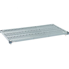 Metro - 30" Wide, 1-1/2" High, Open Shelving Shelf - Polymer, 18" Deep, Use with Metro Max Q - Benchmark Tooling