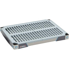 Metro - 24" Wide, 1-1/2" High, Open Shelving Shelf - Polymer, 18" Deep, Use with Metro Max I - Benchmark Tooling