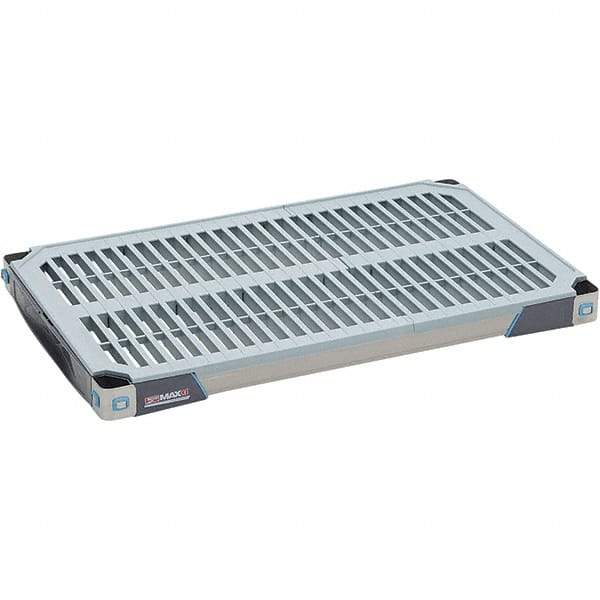 Metro - 30" Wide, 1-1/2" High, Open Shelving Shelf - Polymer, 18" Deep, Use with Metro Max I - Benchmark Tooling