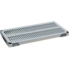 Metro - 36" Wide, 1-1/2" High, Open Shelving Shelf - Polymer, 18" Deep, Use with Metro Max I - Benchmark Tooling