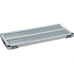 Metro - 42" Wide, 1-1/2" High, Open Shelving Shelf - Polymer, 18" Deep, Use with Metro Max I - Benchmark Tooling