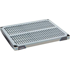 Metro - 30" Wide, 1-1/2" High, Open Shelving Shelf - Polymer, 24" Deep, Use with Metro Max I - Benchmark Tooling