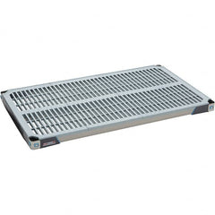 Metro - 42" Wide, 1-1/2" High, Open Shelving Shelf - Polymer, 24" Deep, Use with Metro Max I - Benchmark Tooling