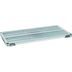 Metro - 48" Wide, 1-1/2" High, Open Shelving Polymer Shelf - Polymer, 24" Deep, Use with Metro Max I - Benchmark Tooling