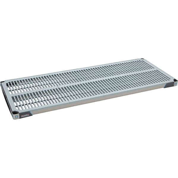 Metro - 60" Wide, 1-1/2" High, Open Shelving Polymer Shelf - Polymer, 24" Deep, Use with Metro Max I - Benchmark Tooling