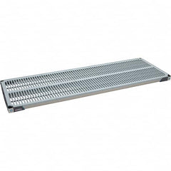 Metro - 72" Wide, 1-1/2" High, Open Shelving Polymer Shelf - Polymer, 24" Deep, Use with Metro Max I - Benchmark Tooling