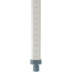 Metro - 74" High, Open Shelving Post - Polymer, Use with Metro Max I Shelving - Benchmark Tooling