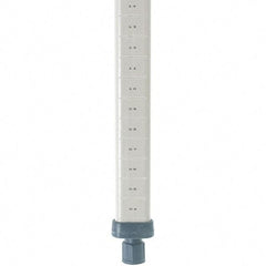 Metro - 86" High, Open Shelving Post - Polymer, Use with Metro Max I Shelving - Benchmark Tooling