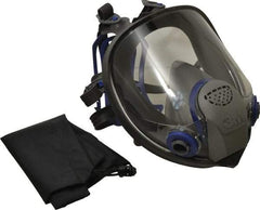 3M - Series FF-400, Size M Full Face Respirator - 6-Point Suspension, Bayonet Connection - Benchmark Tooling