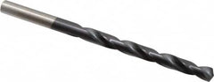 Hertel - 15/64" 135° High Speed Steel Jobber Drill - TiAlN Finish, Right Hand Cut, Spiral Flute, Straight Shank, 3-7/8" OAL, Split Point - Benchmark Tooling