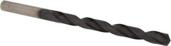 Hertel - 7/16" 135° High Speed Steel Jobber Drill - TiCN Finish, Right Hand Cut, Spiral Flute, Straight Shank, 5-1/2" OAL, Split Point - Benchmark Tooling