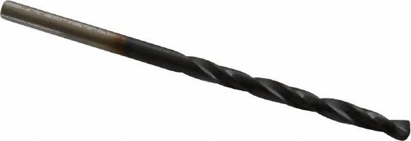 Hertel - #29 135° High Speed Steel Jobber Drill - TiAlN Finish, Right Hand Cut, Spiral Flute, Straight Shank, 2-7/8" OAL, Split Point - Benchmark Tooling
