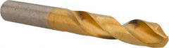 Hertel - 0.397" 135° Spiral Flute High Speed Steel Screw Machine Drill Bit - Benchmark Tooling