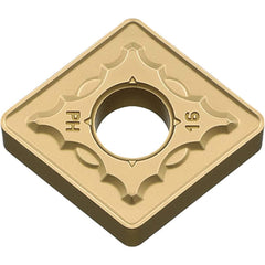 CNMG160612PH CA5515 Carbide Turning Insert TiCl2O3/TiN Finish, Neutral, 5/8″ Inscribed Circle, 0.0472″ Corner Radius, 1/4″ Thick, 80° Diamond, Series CA55