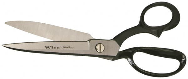 Wiss - 6" LOC, 12-1/2" OAL Inlaid Upholstery, Carpet, Drapery & Fabric Shears - Offset Bent Handle, For Carpet, Drapery, Upholstery - Benchmark Tooling