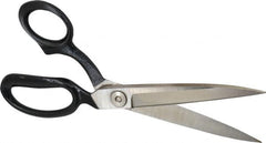 Wiss - 5" LOC, 10-3/8" OAL Inlaid Heavy Duty Shears - Left Hand, Offset Handle, For Composite Materials, Fabrics, Upholstery - Benchmark Tooling