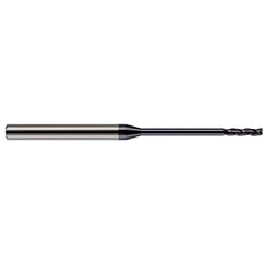 Harvey Tool - Square End Mills; Mill Diameter (Inch): 5/64 ; Mill Diameter (Decimal Inch): 0.0780 ; Length of Cut (Inch): 13/32 ; Length of Cut (Decimal Inch): 0.4060 ; Material: Solid Carbide ; Finish/Coating: AlTiN - Exact Industrial Supply