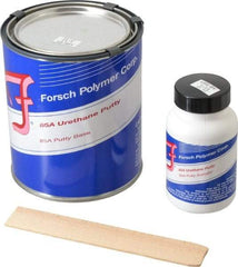 Forsch Polymer Corp - 4 Lb Kit Amber Urethane Putty - 45 min Tack Free Dry Time, 48 hr Full Cure Time, Series URS 5885 - Benchmark Tooling