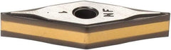 Iscar - VNMG331 NF Grade IC8250 Carbide Turning Insert - TiCN/Al2O3/TiN Finish, 35° Diamond, 3/8" Inscr Circle, 3/16" Thick, 1/64" Corner Radius - Benchmark Tooling