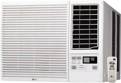 LG Electronics - 23000 BTU, 208/230 Volt Window Air Conditioner with Electric Heat - 11.5/10.6 Amp Rating, 25" Wide x 30-1/2" Deep x 16" High - Benchmark Tooling