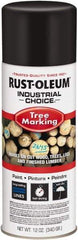 Rust-Oleum - 12 fl oz Black Marking Paint - 300' Coverage, Modified Alkyd Formula, >500 gL VOC - Benchmark Tooling