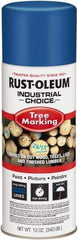 Rust-Oleum - 12 fl oz Blue Marking Paint - 300' Coverage, Modified Alkyd Formula, >500 gL VOC - Benchmark Tooling