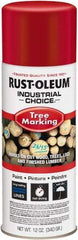 Rust-Oleum - 12 fl oz Red Marking Paint - 300' Coverage, Modified Alkyd Formula, >500 gL VOC - Benchmark Tooling