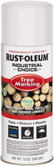 Rust-Oleum - 12 fl oz White Marking Paint - 300' Coverage, Modified Alkyd Formula, >500 gL VOC - Benchmark Tooling