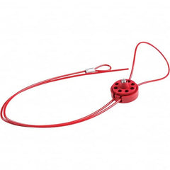Brady - Cable Lockouts Cable Length (Feet): 4.917 Number of Lockout Points: 8 - Benchmark Tooling