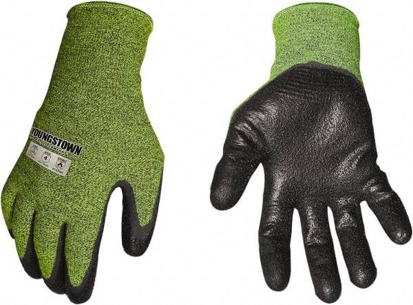 Youngstown - Size M, Dyneema, Flame Resistant Gloves - 4.9 cal/Sq cm Max Arc Protection, ASTM F2675 - Benchmark Tooling