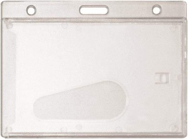 ADVANTUS - Cord Mounted Badge Holder - Clear - Benchmark Tooling